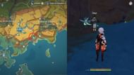 Qispi and Luxurious Chest location (Image via HoYoverse)